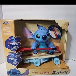 Disney Stitch Surfer RC Toy - Blue and Red Accents